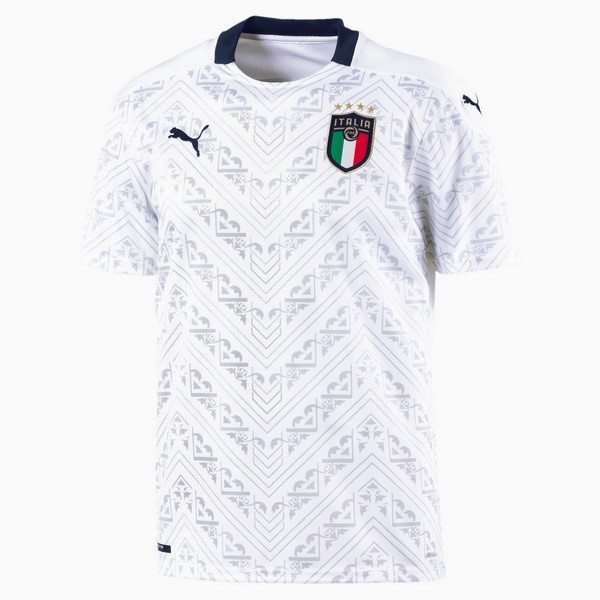 Camiseta Italia 2ª 2020 Blanco